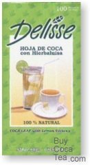 Delisse Coca Tea with Lemon Verbena (100 Tea Bags)